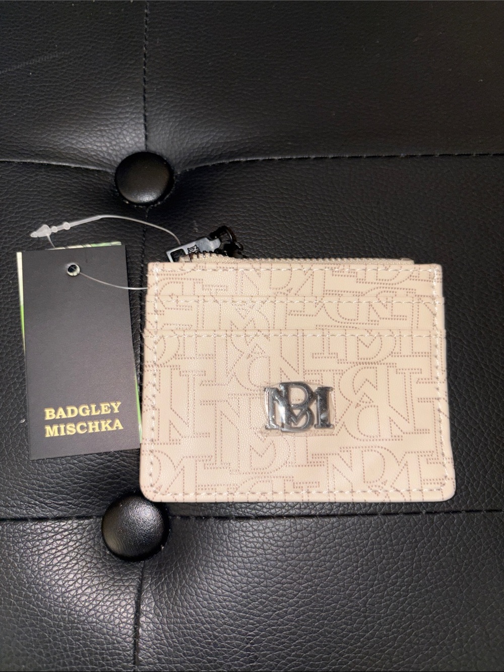 Badgley Mischka Mini Card Holder